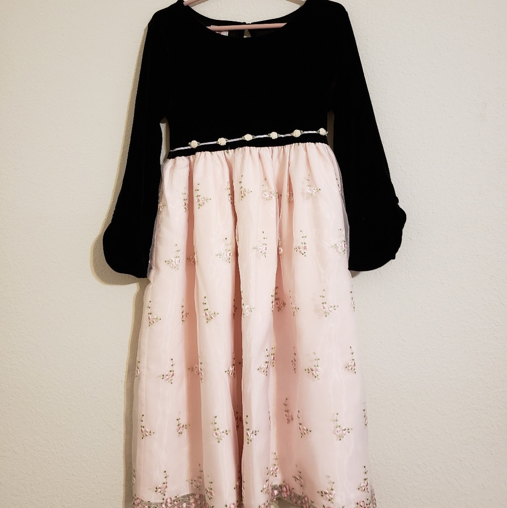 Marmellata Girls' Floral Formal Dress